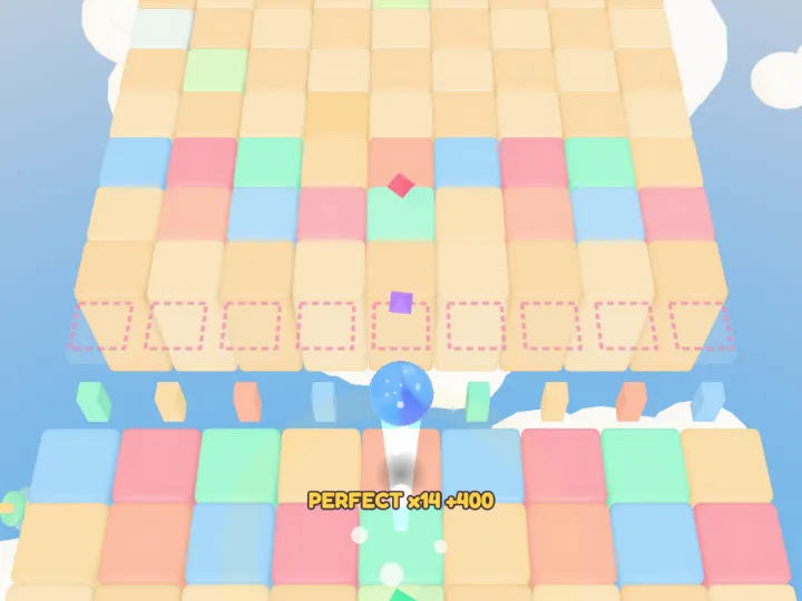 Blink tiles in Marble Hop