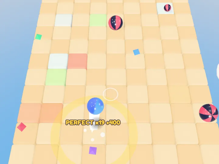 Bowling in Marble Hop