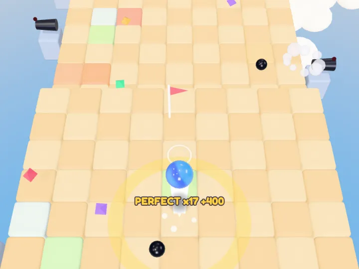Cannons in Marble Hop